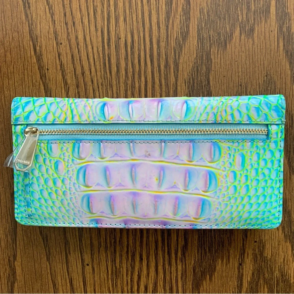 Brahmin Cotton Candy Ombre Melbourne Ady Wallet - Picture 4 of 10